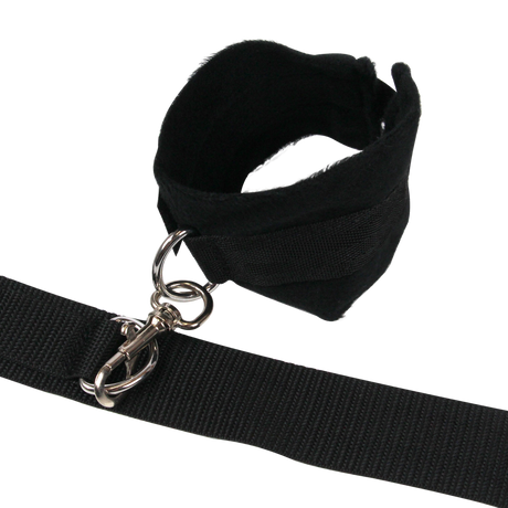 Bondage-Kreuz für die Tür Schwarz 266 cm
