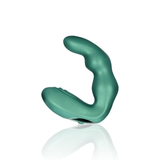 Prostata-Vibrator gebogen mit Fernbedienung Schwarz