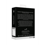 Prostata-Vibrator mit Perlen und Fernbedienung Schwarz
