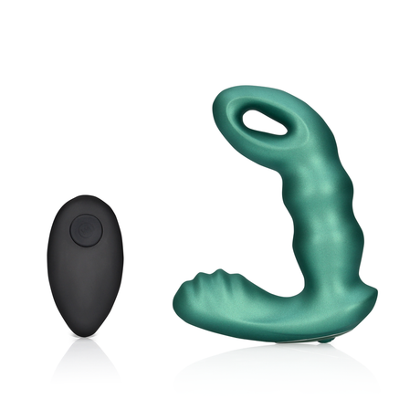 Prostata-Vibrator mit Perlen und Fernbedienung