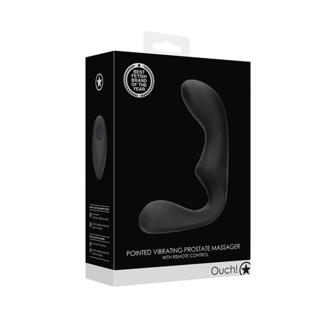 Prostata-Stimulator spitz mit Vibration und Fernbedienung