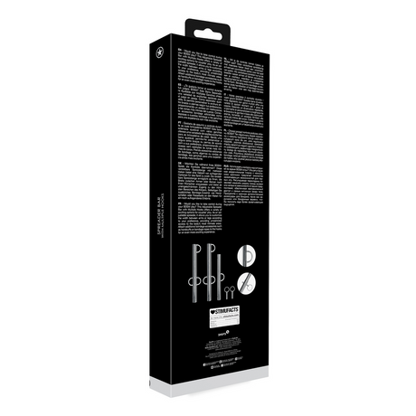 Spreizstange mit mehreren Haken Silber 76,5 cm