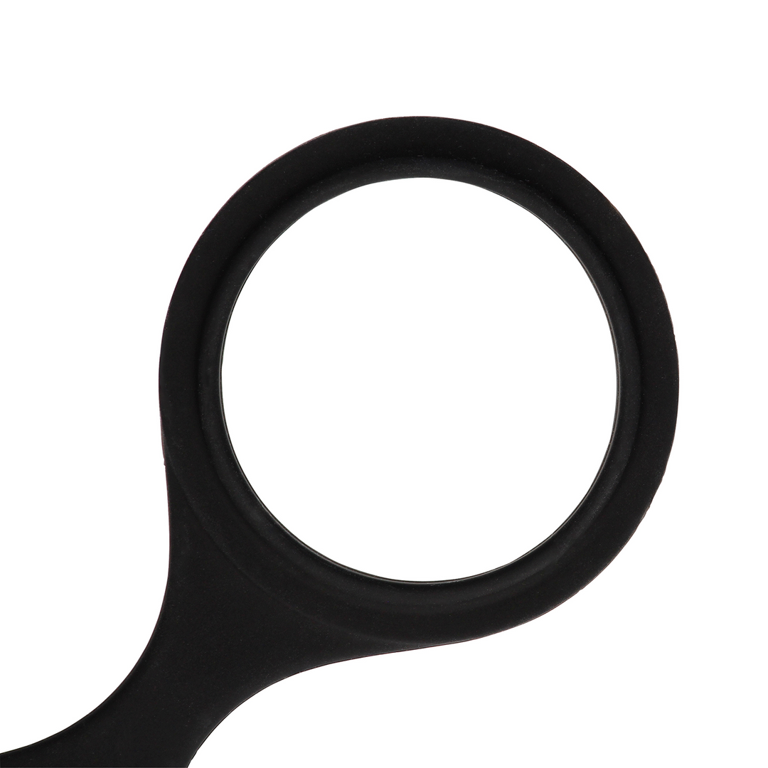 Handschellen Silikon Schwarz 20 cm