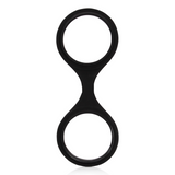 Handschellen Silikon Schwarz 20 cm