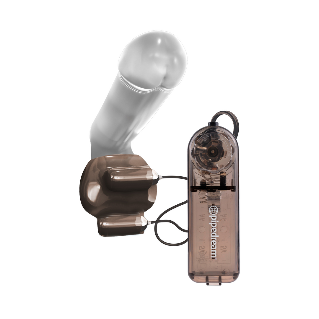 Eichel-Vibrator doppelt Silber 5,5 x Ø 3,1 cm