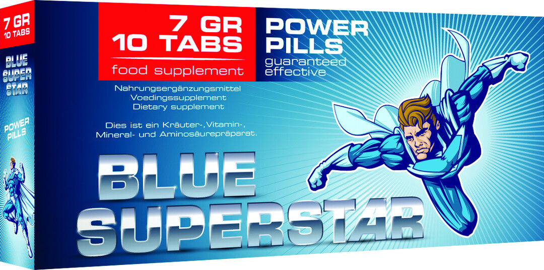 Intimpräparat Pharmquests Blue Superstar Kapseln mit Ginseng – Ansicht 2