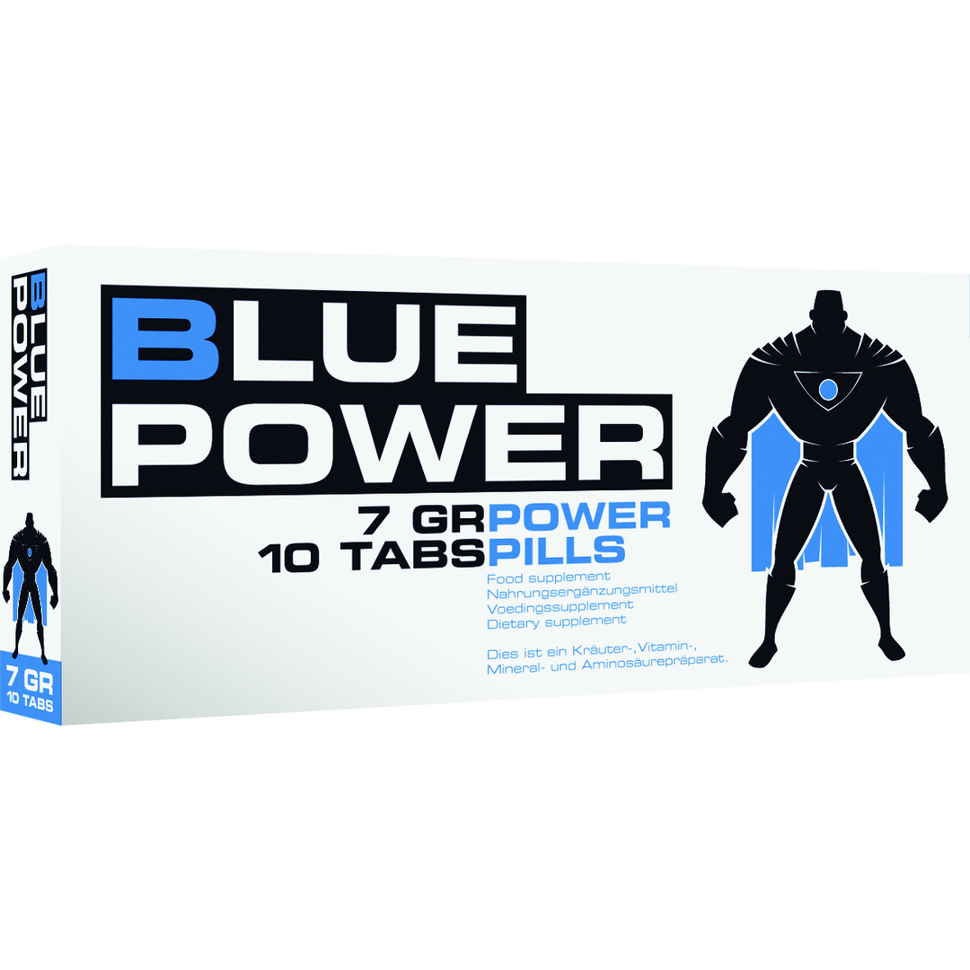 Nahrungsergänzung für den Mann Blue Power Kapseln