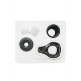 Penisring-Set Premium Schwarz 7,6 cm