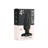 Analplug Basic Schwarz 10 x Ø 3,3 cm
