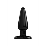 Analplug Basic Schwarz 10 x Ø 3,3 cm