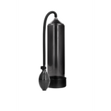 Penispumpe klassisch Schwarz 20,5 x Ø 6 cm