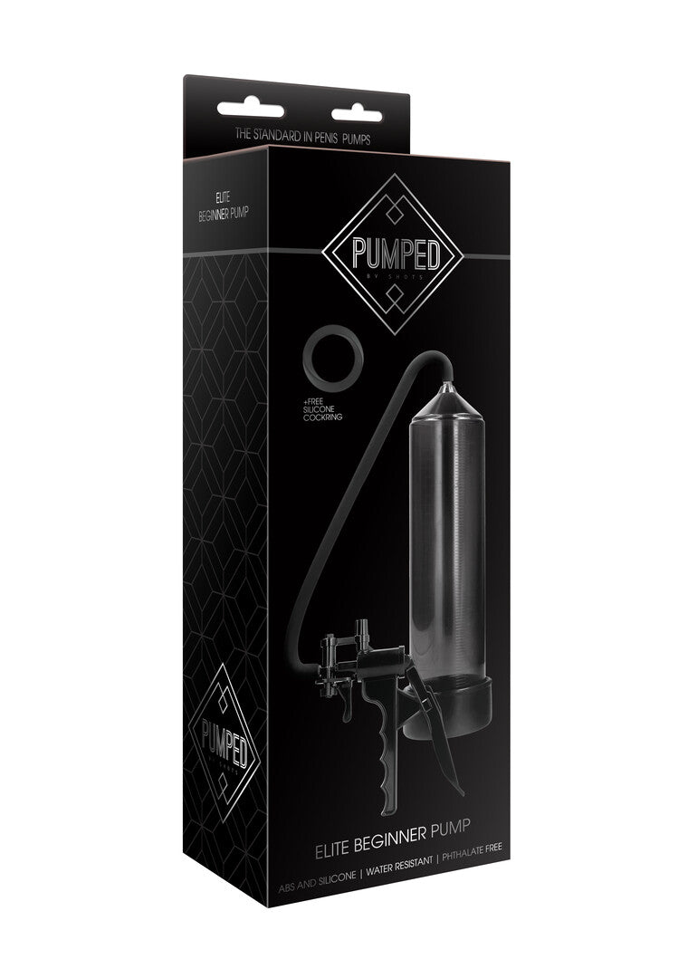 Penispumpe Elite für Anfänger Schwarz 20,5 x Ø 6 cm