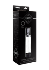Penispumpe Premium automatisch mit Akku Durchsichtig 29 x Ø 6,7 cm