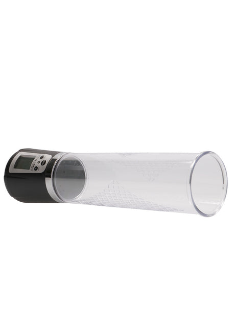 Penispumpe Premium automatisch mit Akku und LCD Durchsichtig 29 x Ø 6,5 cm