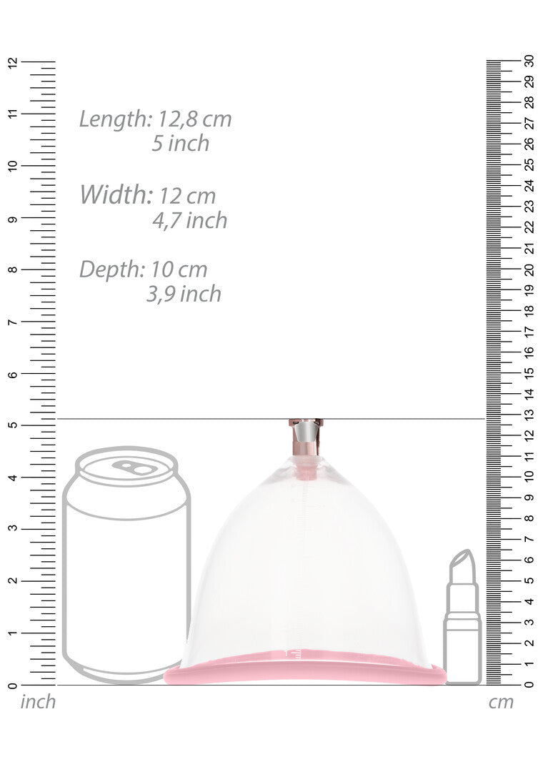 Brustsauger-Set Pumped Medium mit Handpumpe und zwei Glocken – Ansicht 6