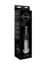 Penispumpe Cyber automatisch mit Akku und Hülle Durchsichtig 20 x Ø 7 cm