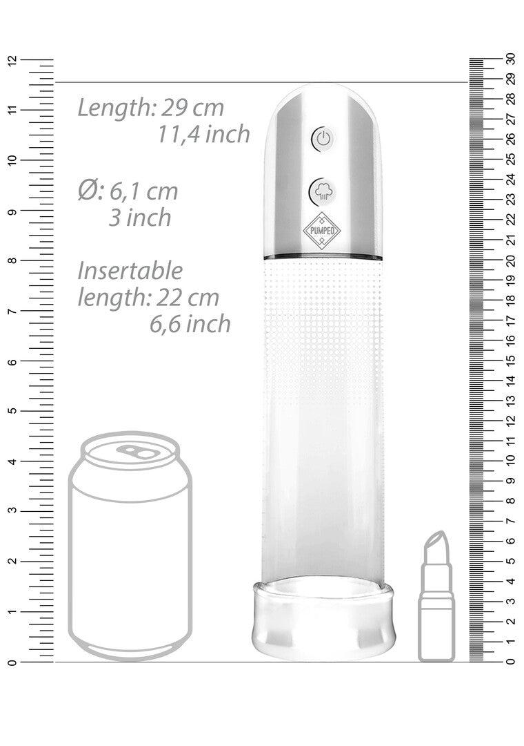 Penispumpe Luv automatisch Schwarz 20 x Ø 7,5 cm