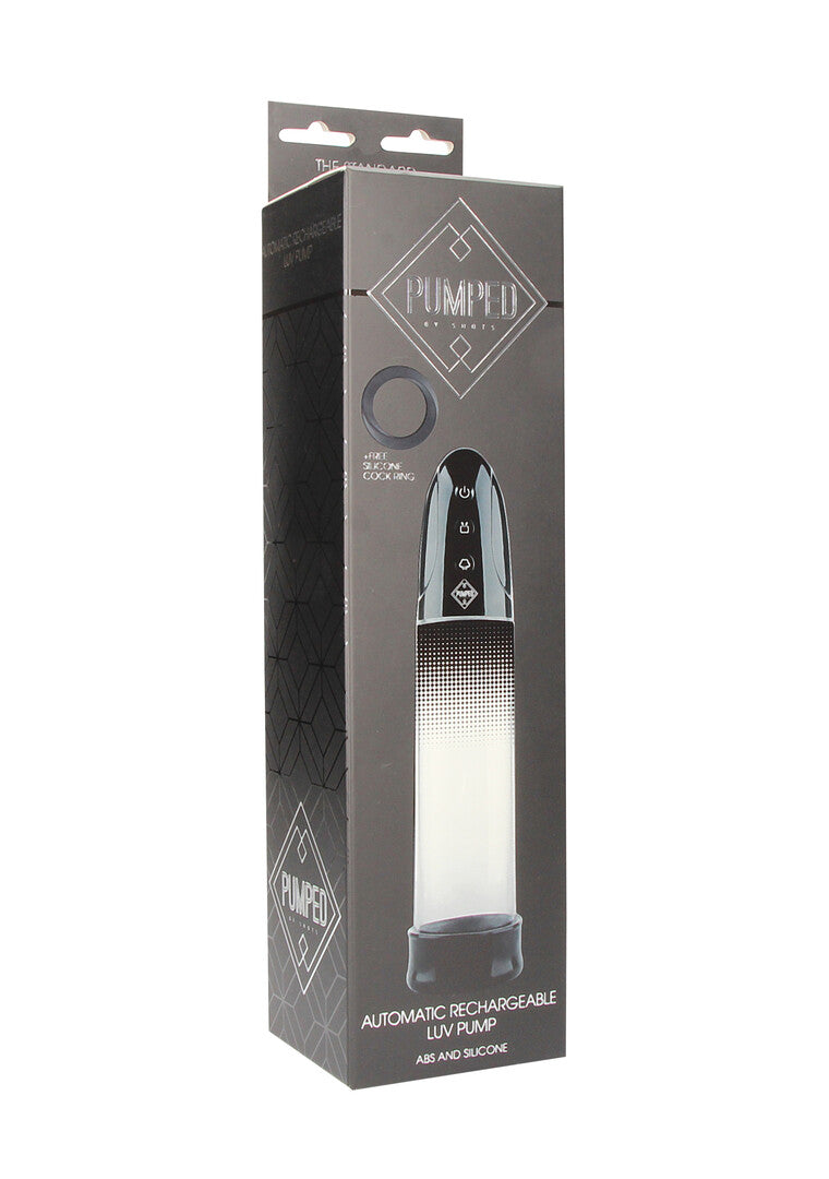 Penispumpe Luv automatisch mit Akku Schwarz 20 x Ø 7,5 cm