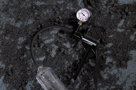 Penispumpe Elite für Anfänger mit PSI-Anzeige Durchsichtig 21 x Ø 6,5 cm