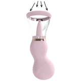 Vulva- und Brustpumpe Sinnlich mit Akku Pink 6,3 cm