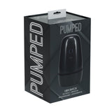 Masturbator Pulsar mit Unterdruck- und Vibrationsfunktion Gun Metal 10 x Ø 8,6 cm