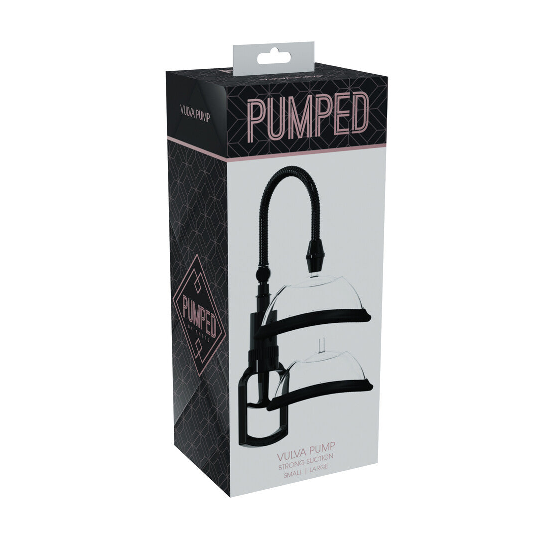 Vaginalpumpe Pumped manuell mit Handballon Schwarz 23 cm – Ansicht 2