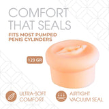 Pumpenhülse Pumped weich Natur 7 x 3 cm – Ansicht 3