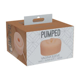 Pumpenhülse Pumped weich Natur 8,5 x 4,8 cm – Ansicht 2