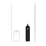 Vaginalpumpe Pumped automatisch mit Zunge und zwei Aufsätzen Schwarz – Ansicht 6