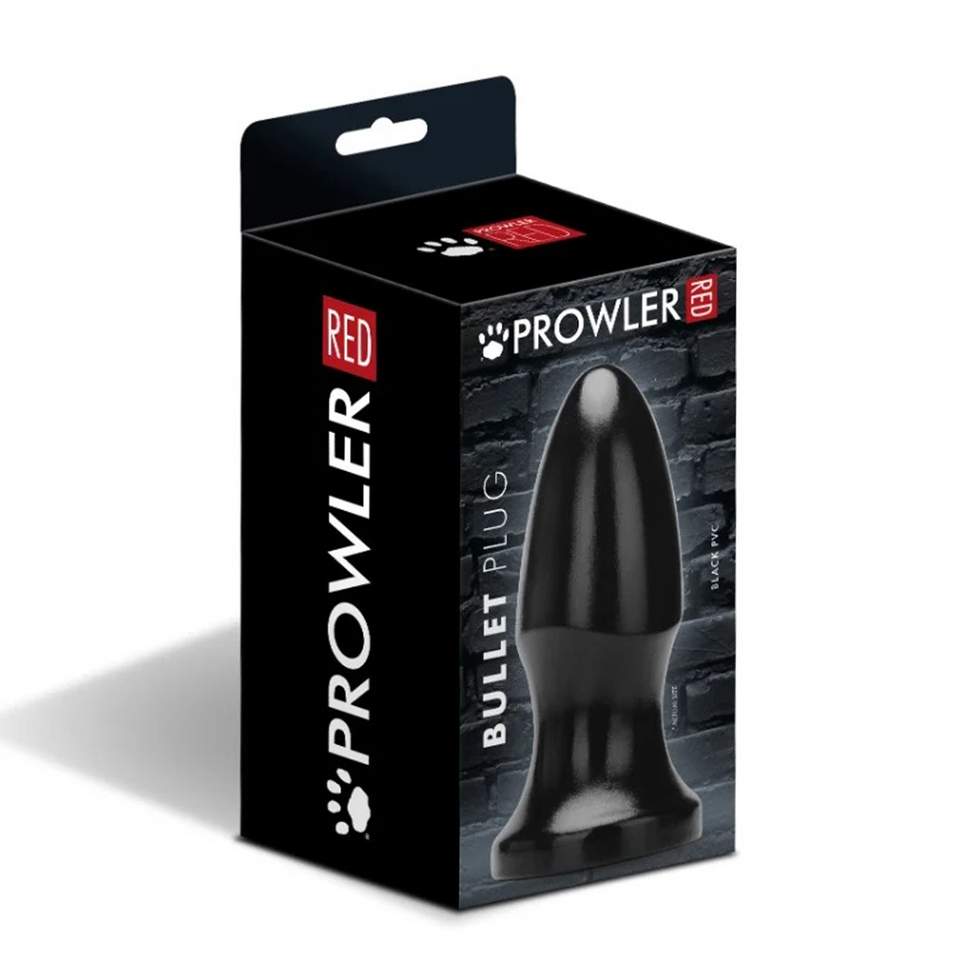 Analplug Bullet Schwarz 10 x Ø 4,3 cm