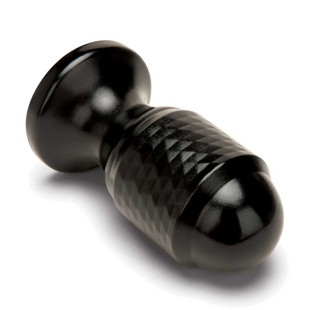 Analplug Diamant Schwarz 9 cm