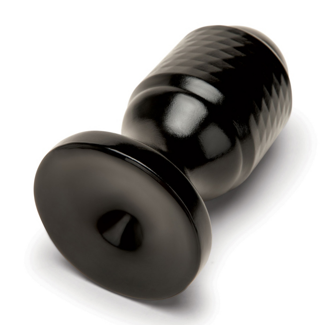 Analplug Diamant Schwarz 9 cm