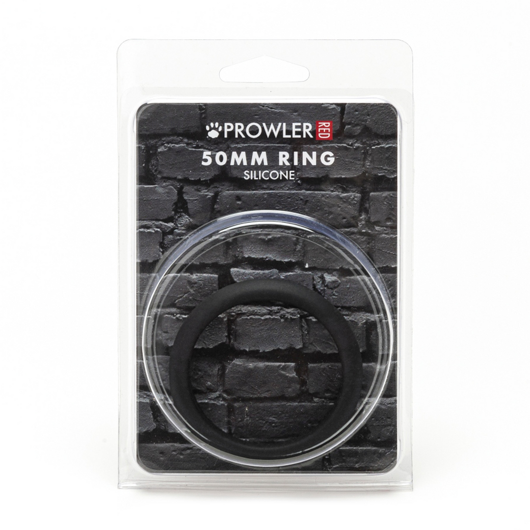 Penisring Silikon 50 mm Schwarz