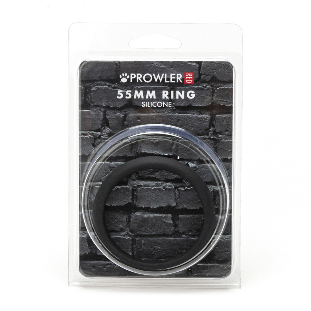 Penisring Silikon 55 mm Schwarz