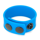 Penisriemen Silikon Blau 21 cm