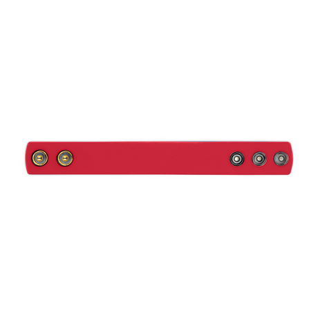 Penisriemen Silikon Rot 21 cm