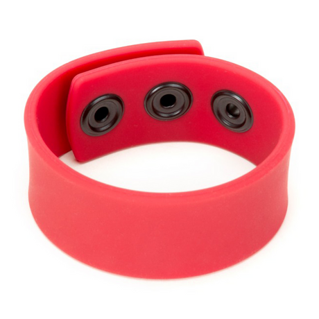 Penisriemen Silikon Rot 21 cm