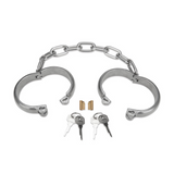 Handschellen schwer Silber 26 cm