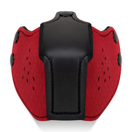 Welpenmaulkorb Rot 13 cm