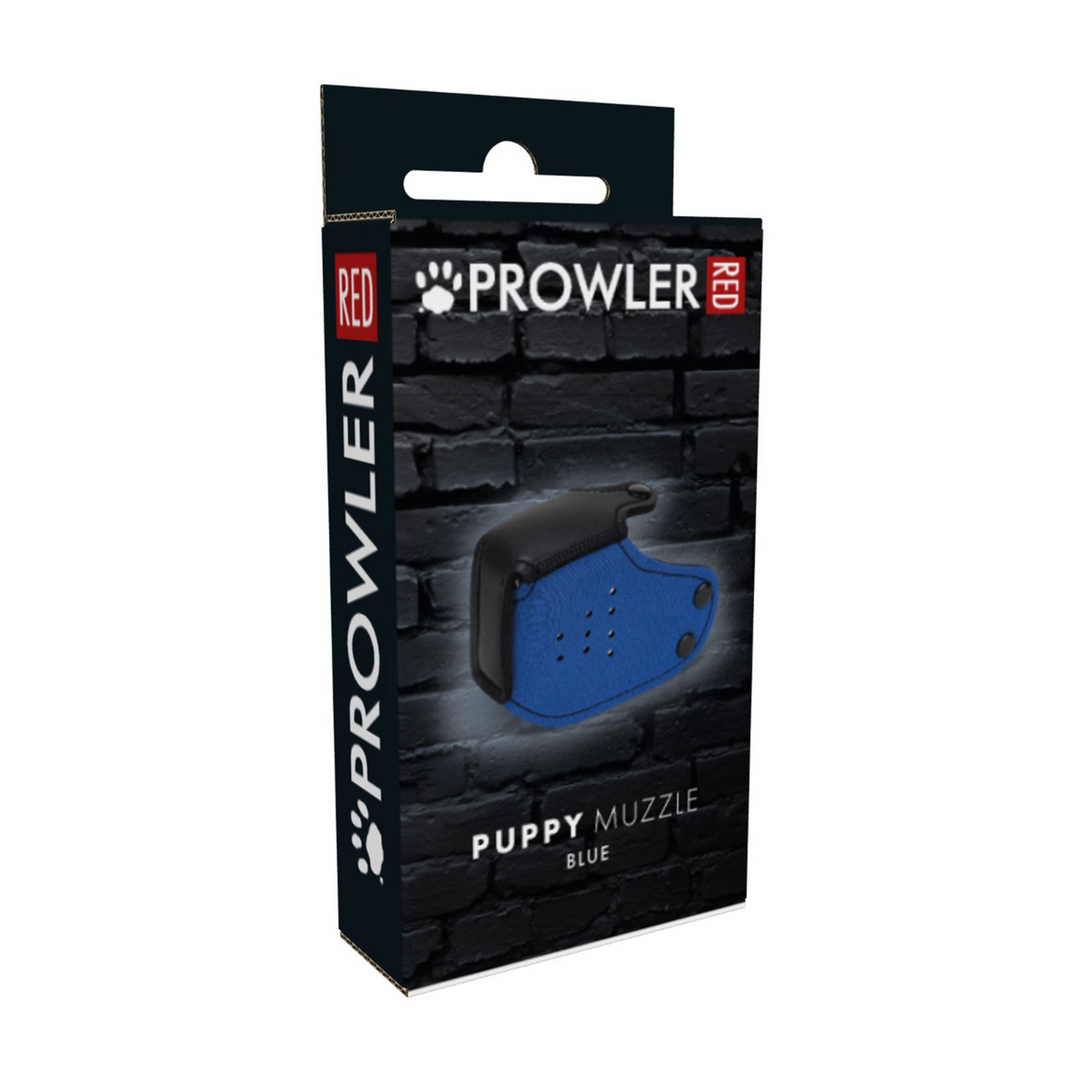 Welpenmaulkorb Blau 13 cm