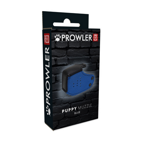 Welpenmaulkorb Blau 13 cm