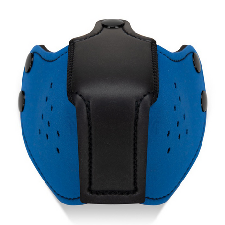 Welpenmaulkorb Blau 13 cm