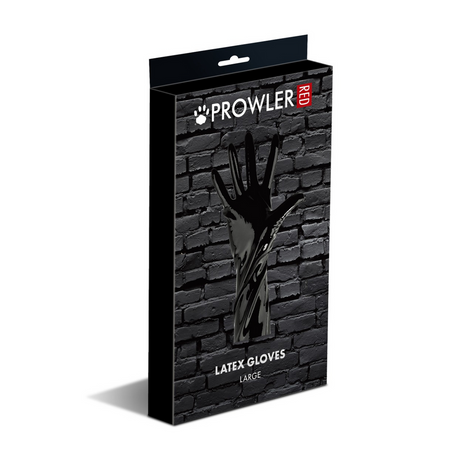 Latexhandschuhe Groß Schwarz 35 cm
