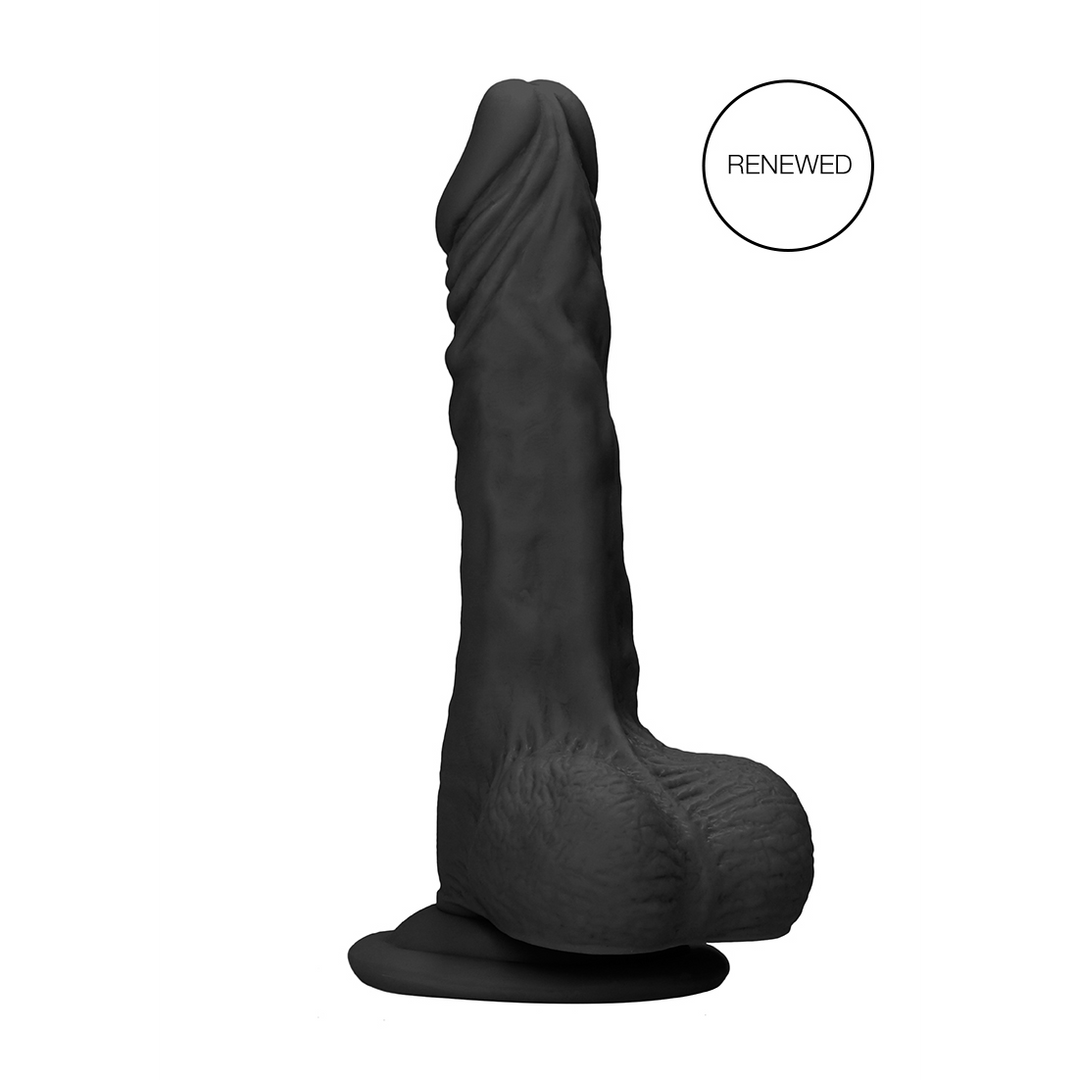 Dildo mit Hoden Schwarz 13,7 x Ø 3,5 cm