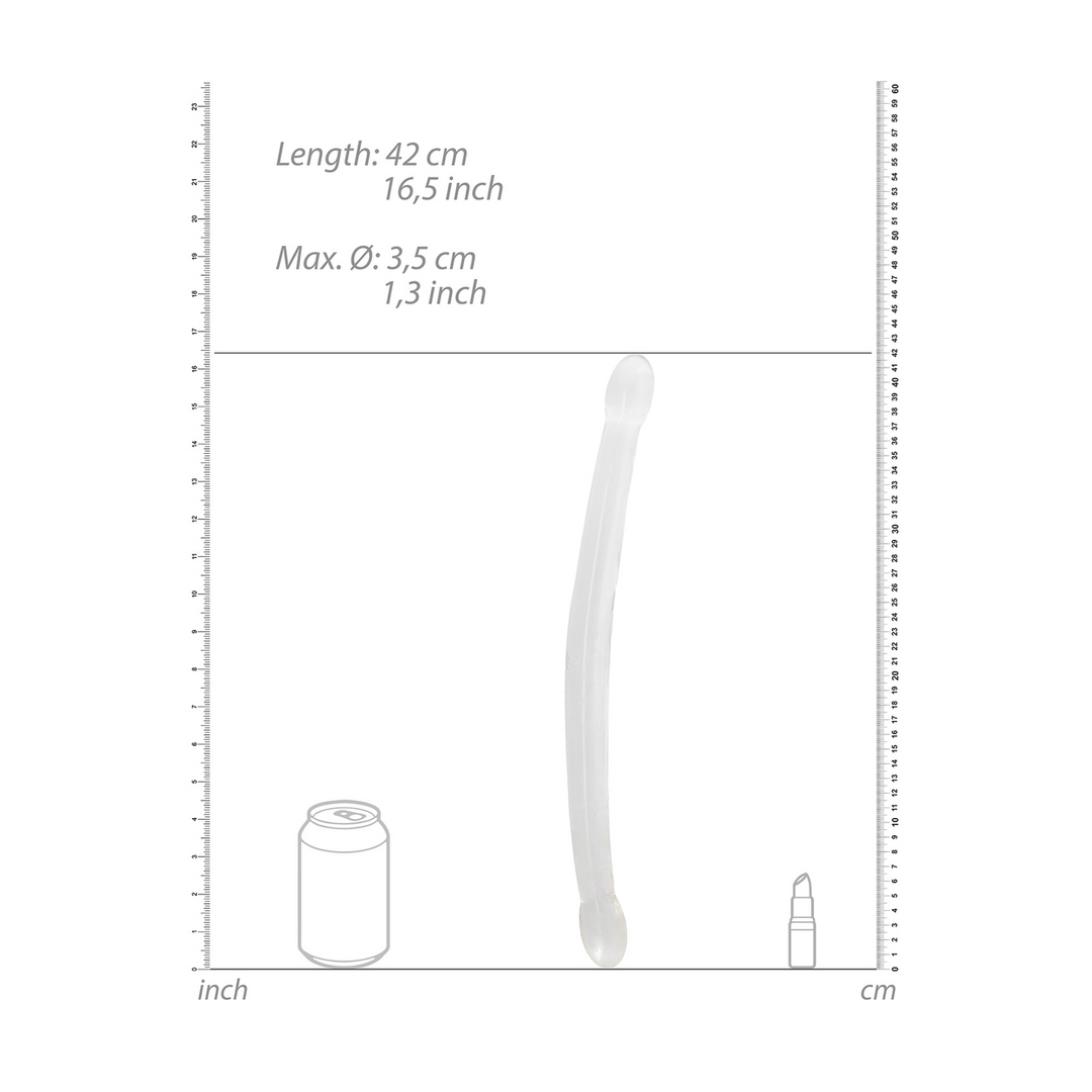 Doppeldildo Blau 42 x Ø 3,2 cm