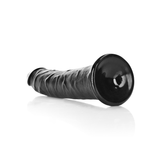 Realistischer Dildo Slim mit Saugfuß Schwarz 18 x Ø 4 cm