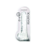 Realistischer Dildo mit Hoden Violett 25,4 x Ø 6 cm