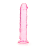 Realistischer Dildo gerade mit Saugfuß Pink 18 x Ø 3,8 cm