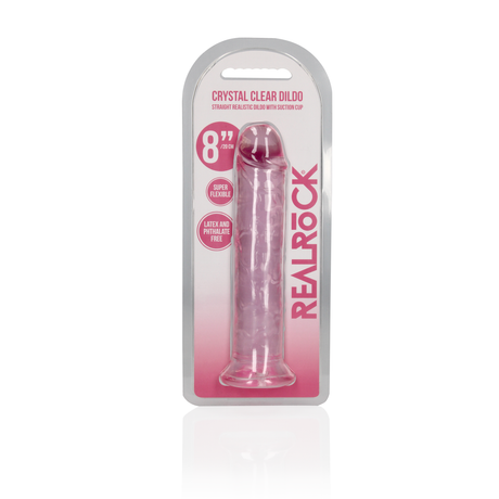 Realistischer Dildo gerade mit Saugfuß 20 x Ø 4 cm
