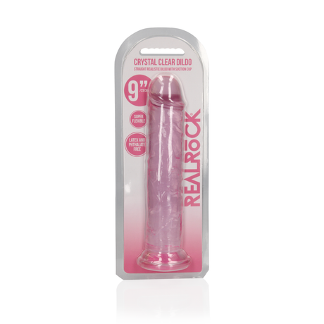 Realistischer Dildo gerade mit Saugfuß 23 x Ø 4,5 cm